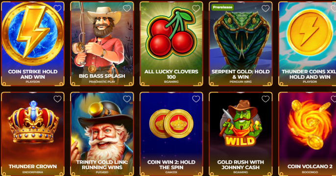 RodeoSlot Casino spilleautomater